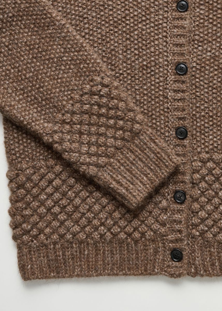  Sierra cardigan – llama wool | Pure Brownie  aiayu  