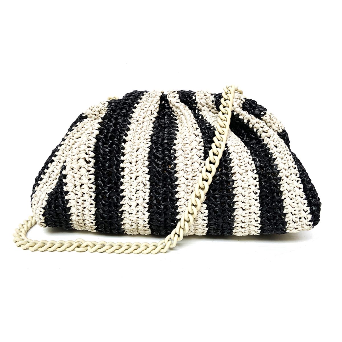 Veske Game Crochet Black - Maria La Rosa