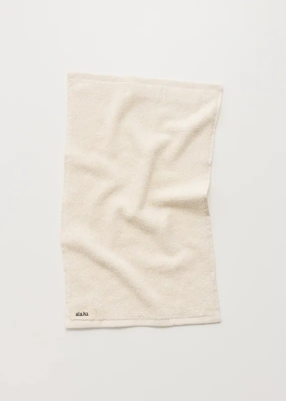 Cotton guest towel - 30x50 - Pure Ecru - Aiayu