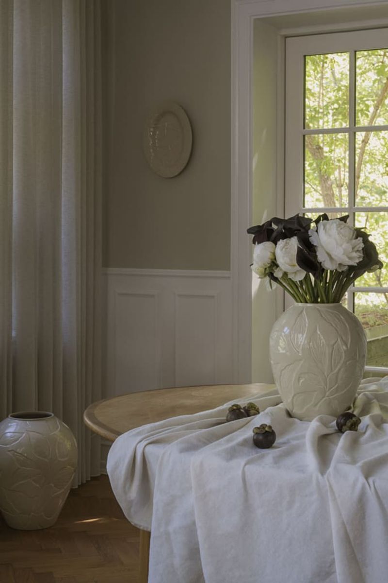 Florita sandstone vase  h 30 - Bergs potter