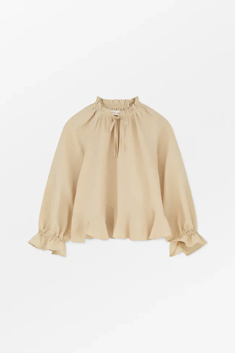 Benedette blouse - soft sand - Skall Studio