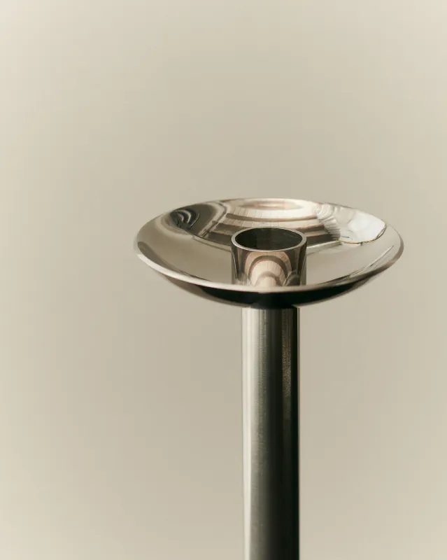 METAL CHAMPAGNE CANDLE HOLDER - LOUISE ROE