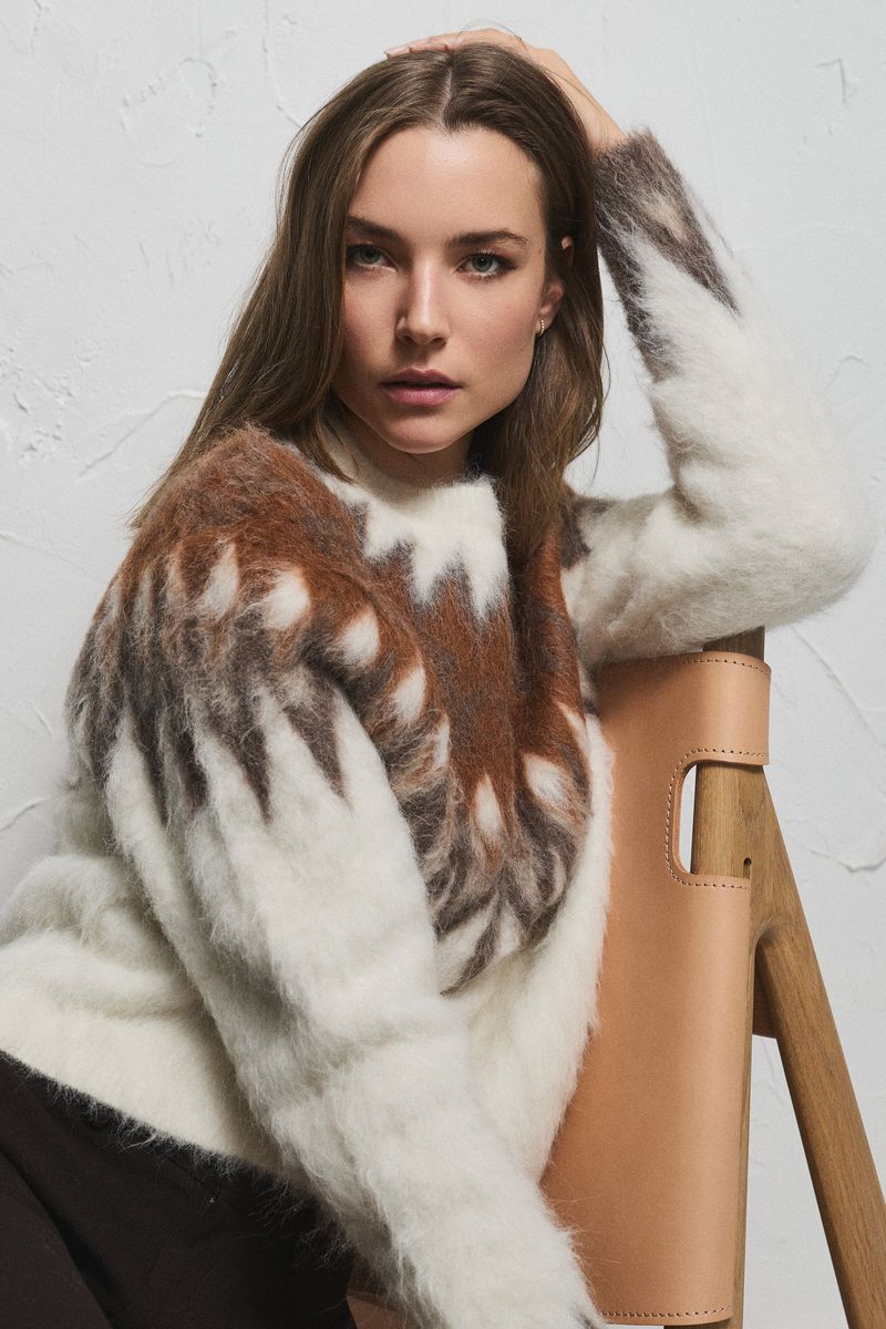 ERA  Color BROWN / BEIGE / CREAM - Pia Tjelta
