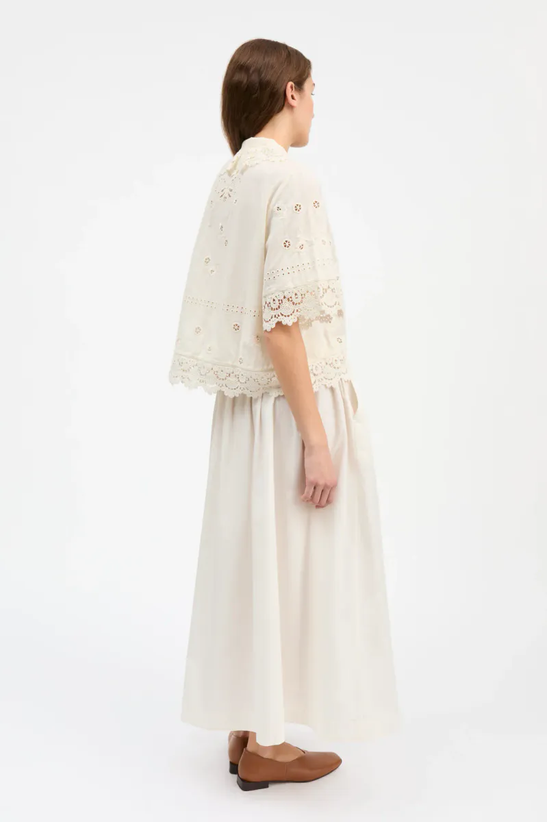Talia shirt - Antique White  - Skall Studio