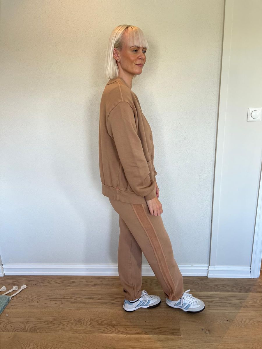 Cloud Hemming Sweatpant - Saddle - Xirena