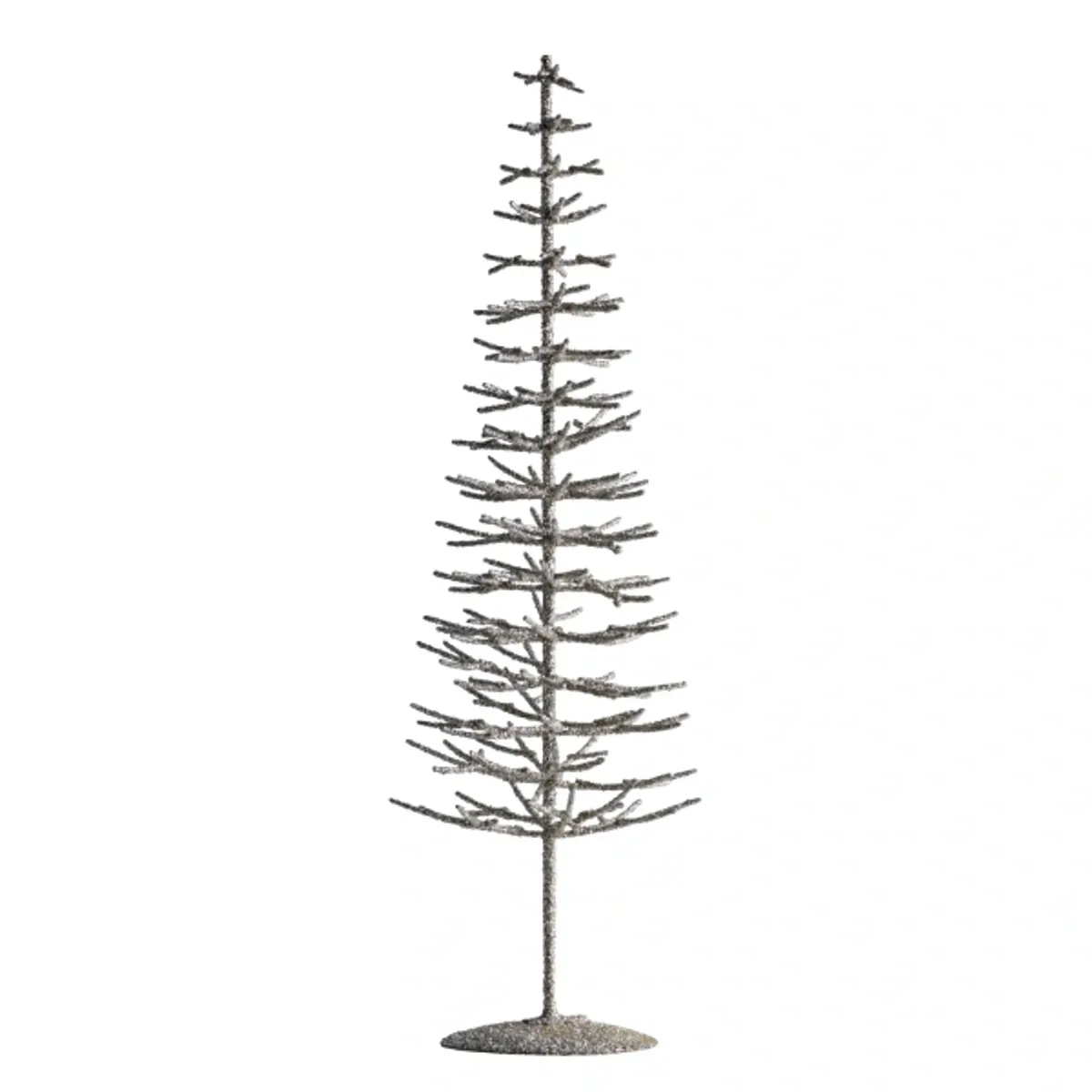 GLITTER CHRISTMAS TREE | IRON | H 40 CM DUSTPINETREE-L- Tine K Home