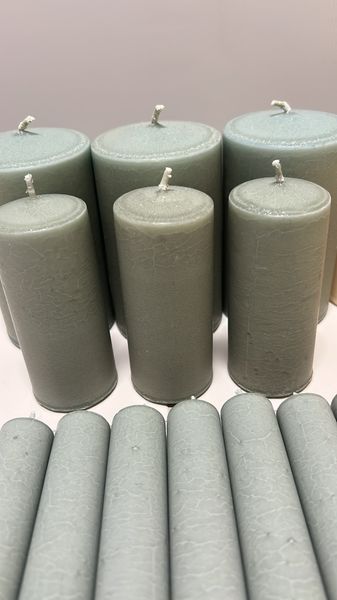 Hovedbilde Kubbelys -  Støvet Grønn -  9x4 - Støberiet