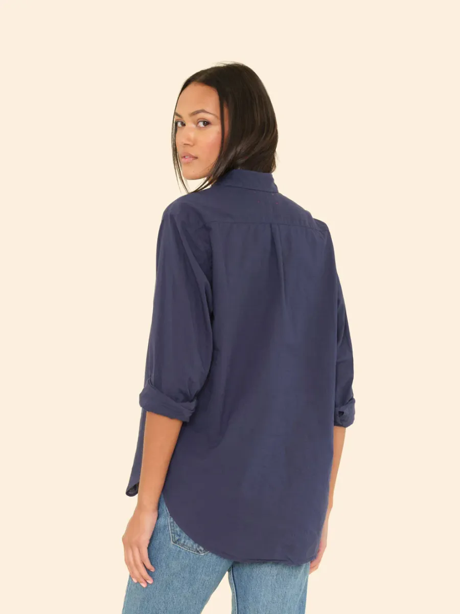 Navy  Beau Shirt - Xirena