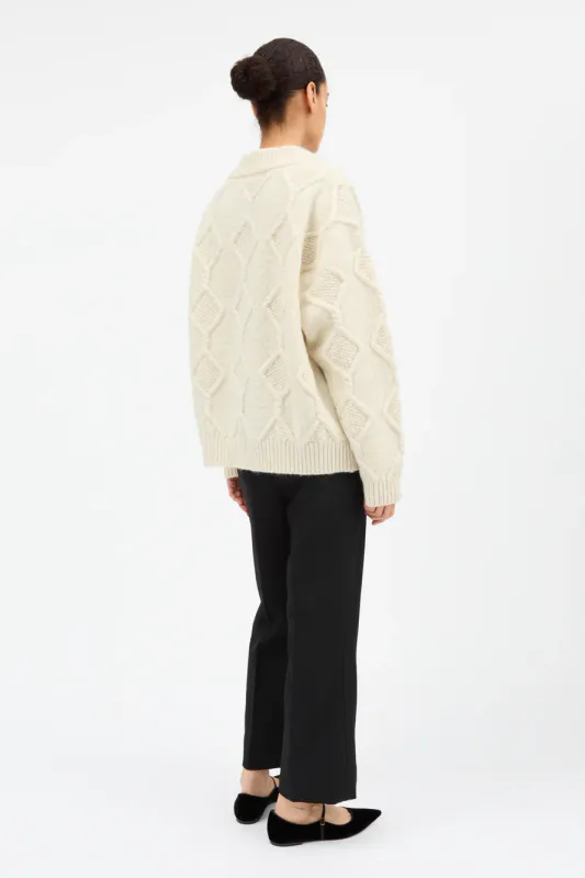 skagen jumper - offhvite - Skall Studio