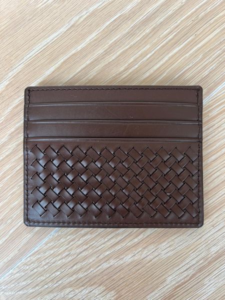 Hovedbilde INTERLACED CARD HOLDER - DARK BROWN- Dragon ...
