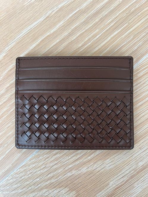 Hovedbilde INTERLACED CARD HOLDER - DARK BROWN- Dragon ...