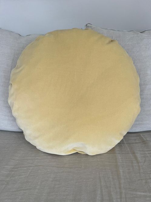 Hovedbilde Basic Round Large Cushion ø 60 - Pale Yellow - ...