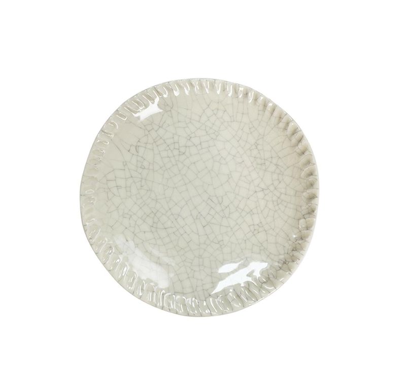 DASHI PLATE S DASHI QUARTZ CRAQUELÉ- JARS