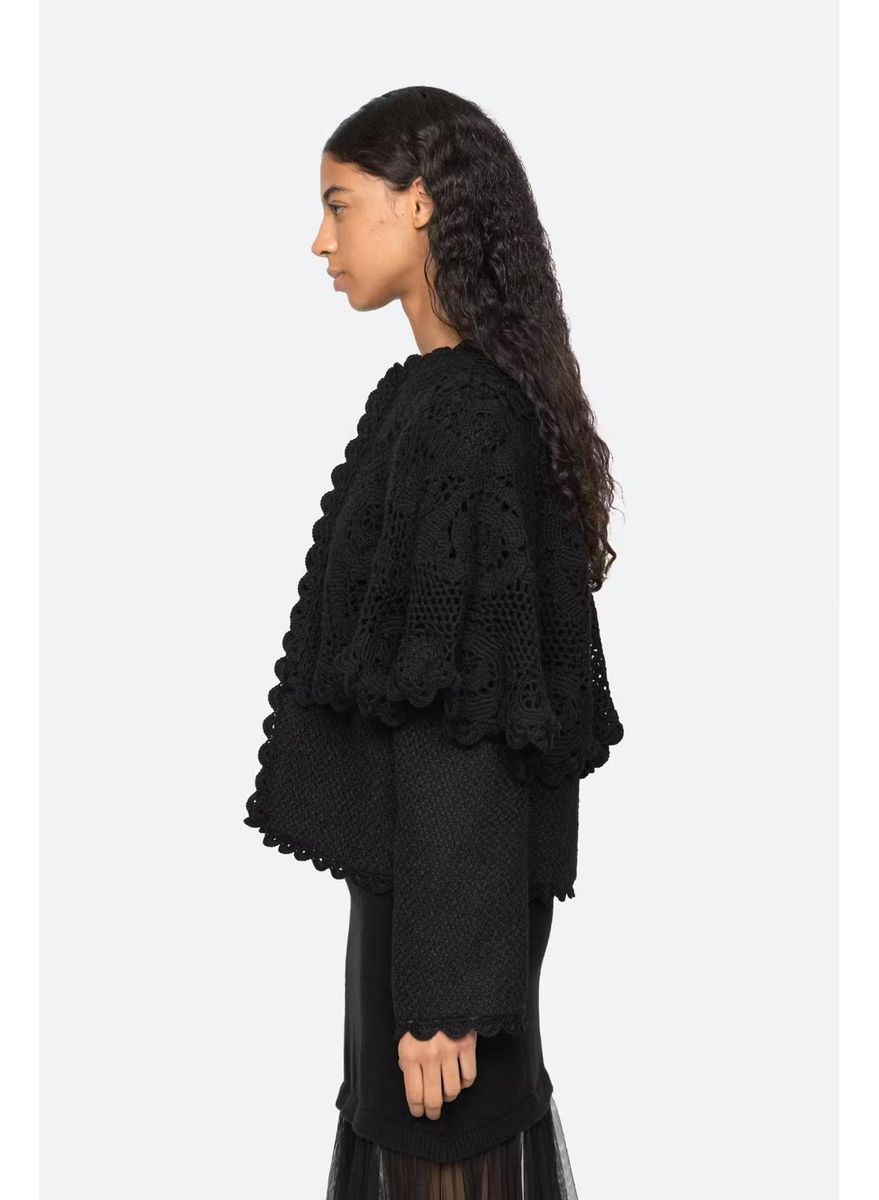 Wright Cape Jacket - black -  Sea new york 