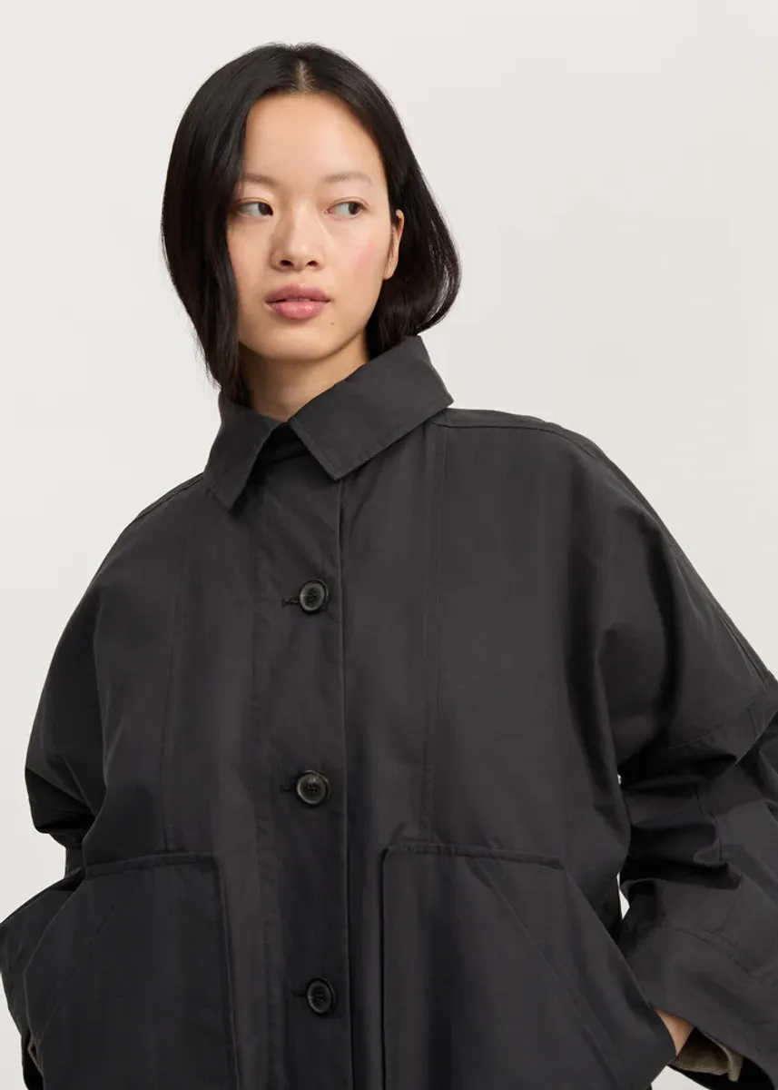  Jay coat ripstop – oilskin silkwax | - Aiayu