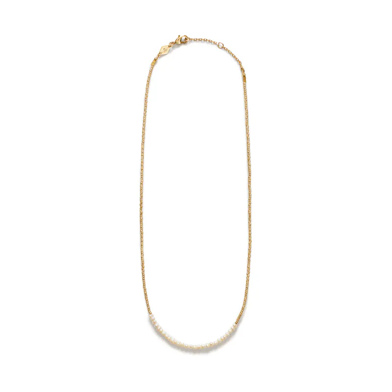Slim Pearly Necklace - Anni Lu