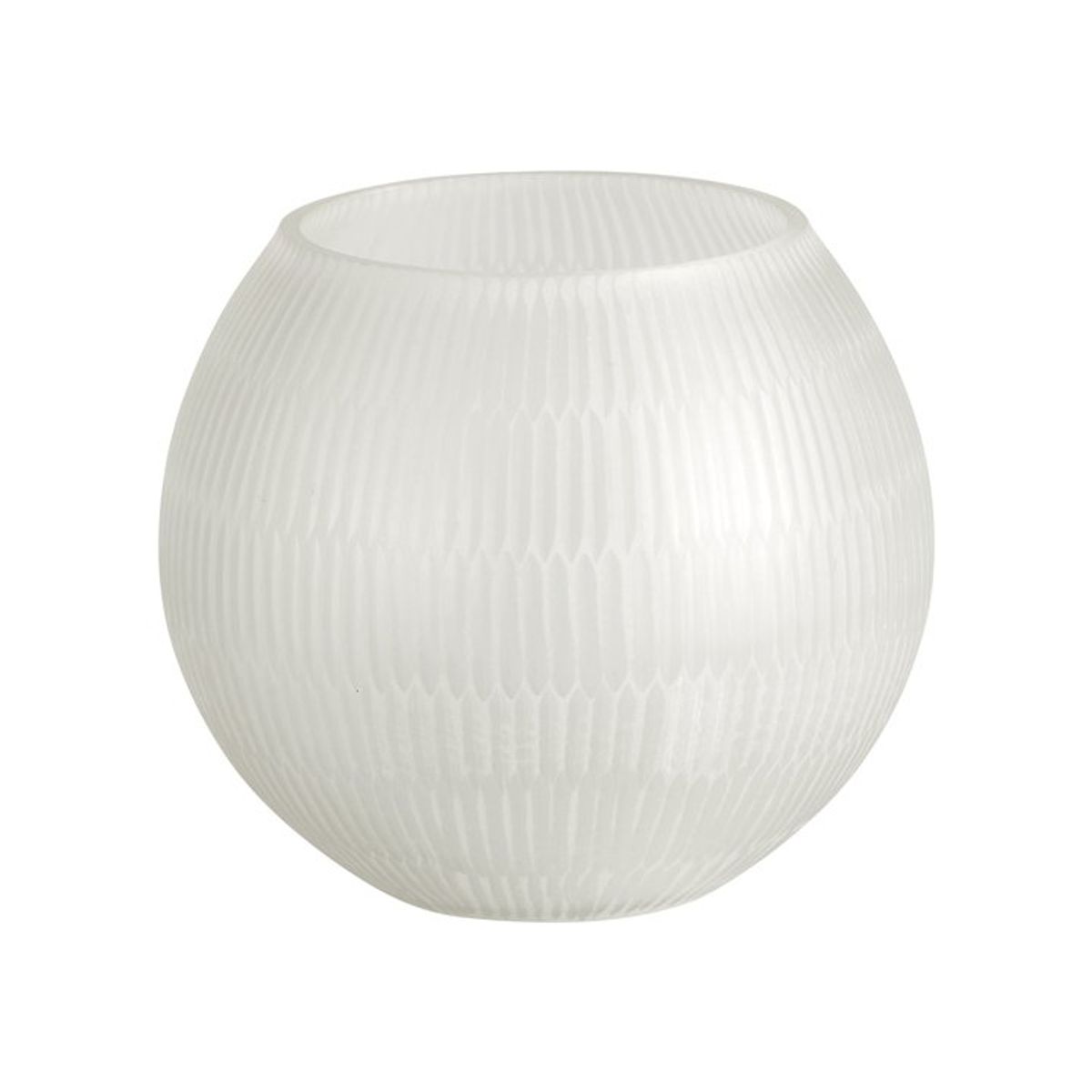 CANDLE HOLDER | GLASS | H 12 CM MATLIGHT-L - Tine K Home