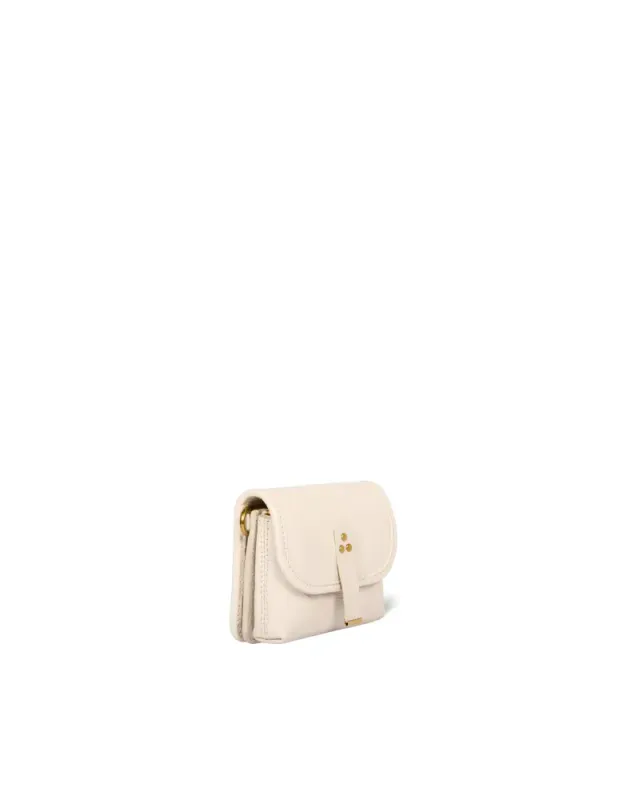 Lommebok Stan PM Ecru grainé Goatskin - Jerome Dreyfuss